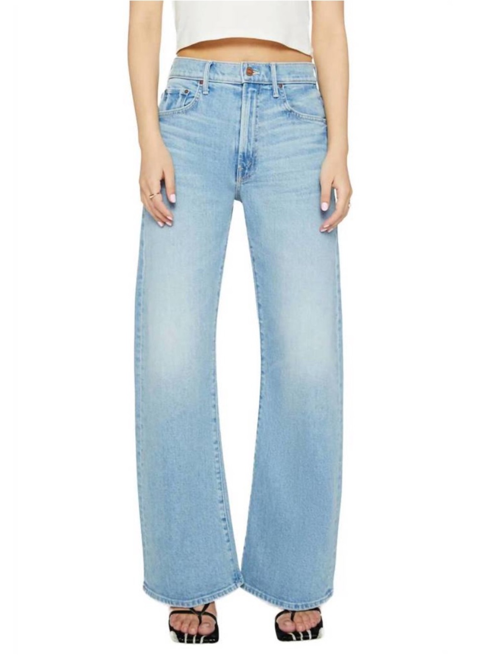 MOTHER the lil lasso sneak jeans in ivy league cowboy size 26 petite
